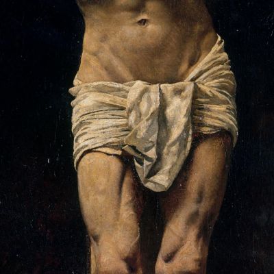 Cristo Sulla Croce Léon Bonnat lbn16 quadro stampa su tela