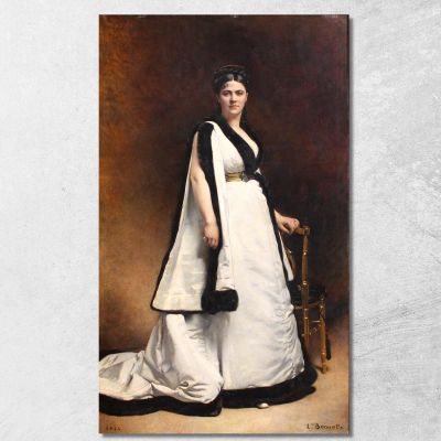 Signora Pasqua Léon Bonnat lbn18 quadro stampa su tela