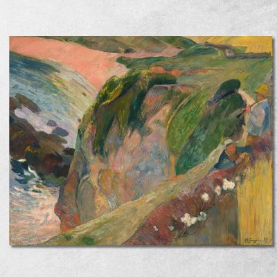 Sopra Il Mare Paul Gauguin pgg4 quadro stampa su tela