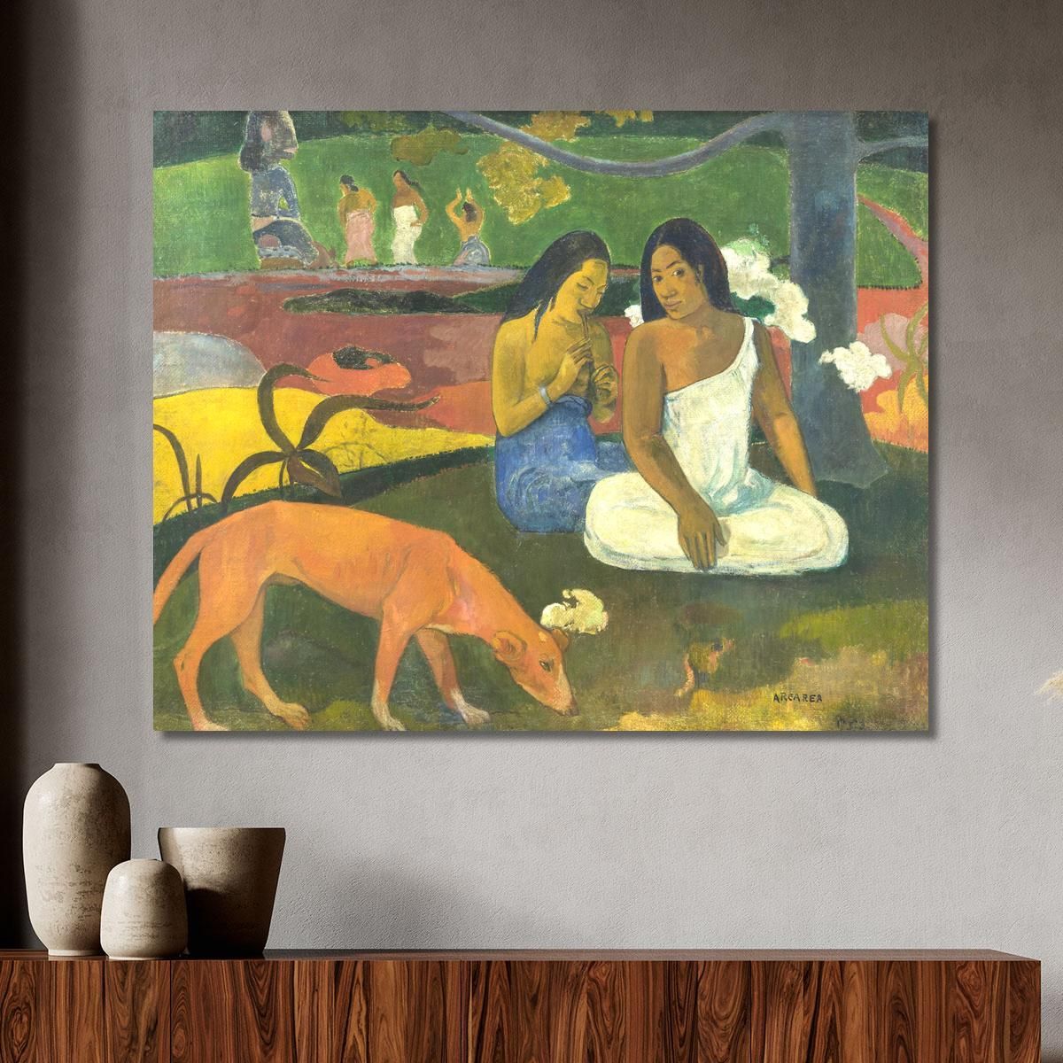 Passatempo Paul Gauguin pgg5 quadro stampa su tela