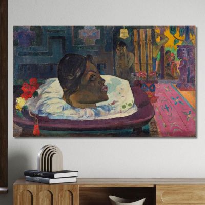 Arii Matamoe La Fine Reale Paul Gauguin, pgg6 quadro stampa su tela