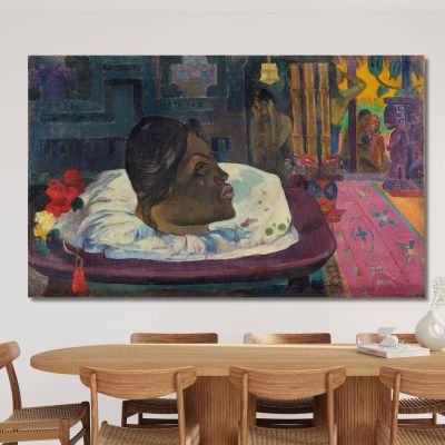 Arii Matamoe La Fine Reale Paul Gauguin pgg6 quadro stampa su tela