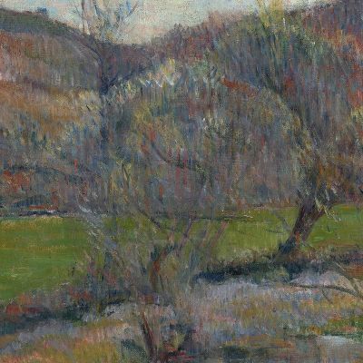 Paesaggio Della Bretagna Paul Gauguin pgg14 quadro stampa su tela