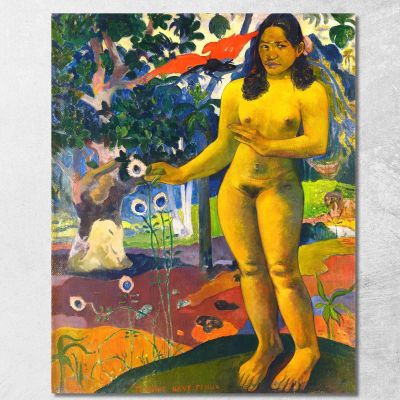 Terra Deliziosa Te Nave Nave Fenua Paul Gauguin pgg21 quadro stampa su tela