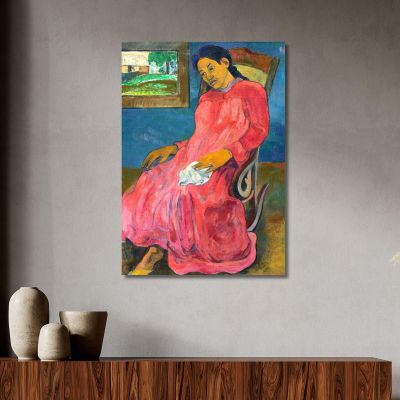 Terrore Malinconico Paul Gauguin pgg24 quadro stampa su tela