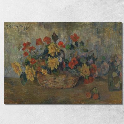 Natura Morta Di Fiori Paul Gauguin pgg29 quadro stampa su tela