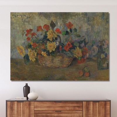 Natura Morta Di Fiori Paul Gauguin pgg29 quadro stampa su tela