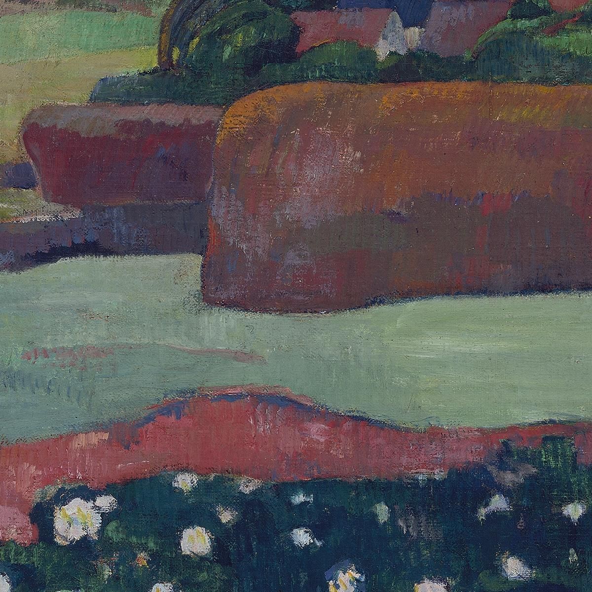 Covoni Di Fieno In Bretagna Paul Gauguin pgg31 quadro stampa su tela