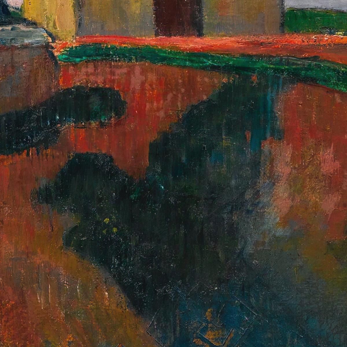 La Casa Di Pan-Du Paul Gauguin pgg40 quadro stampa su tela