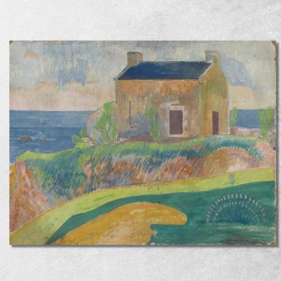 La Casa Dell'Impiccato Paul Gauguin pgg41 quadro stampa su tela