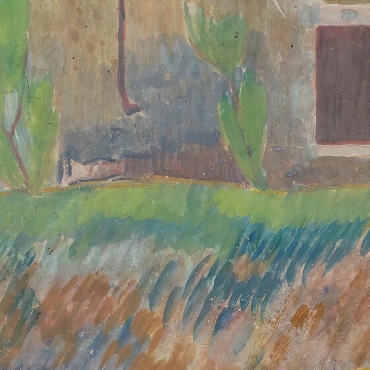 La Casa Dell'Impiccato Paul Gauguin pgg41 quadro stampa su tela