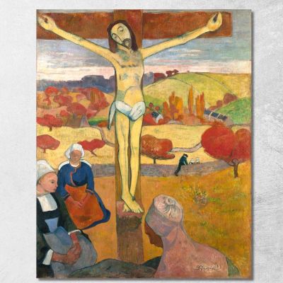 Le Christ Jaune Il Cristo Giallo Paul Gauguin pgg54 quadro stampa su tela