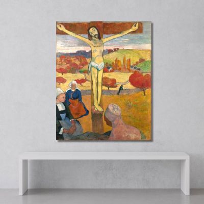 Le Christ Jaune Il Cristo Giallo Paul Gauguin pgg54 quadro stampa su tela