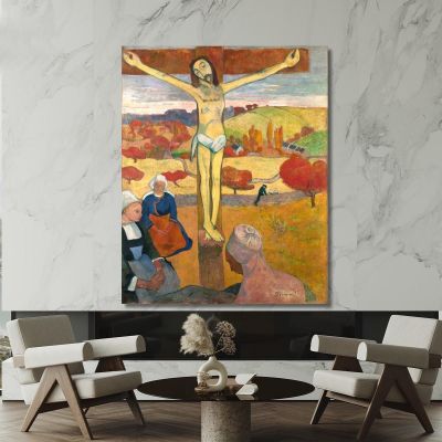 Le Christ Jaune Il Cristo Giallo Paul Gauguin pgg54 quadro stampa su tela