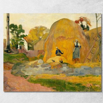 I Faraglioni Gialli O La Vendemmia Bionda Paul Gauguin pgg56 quadro stampa su tela