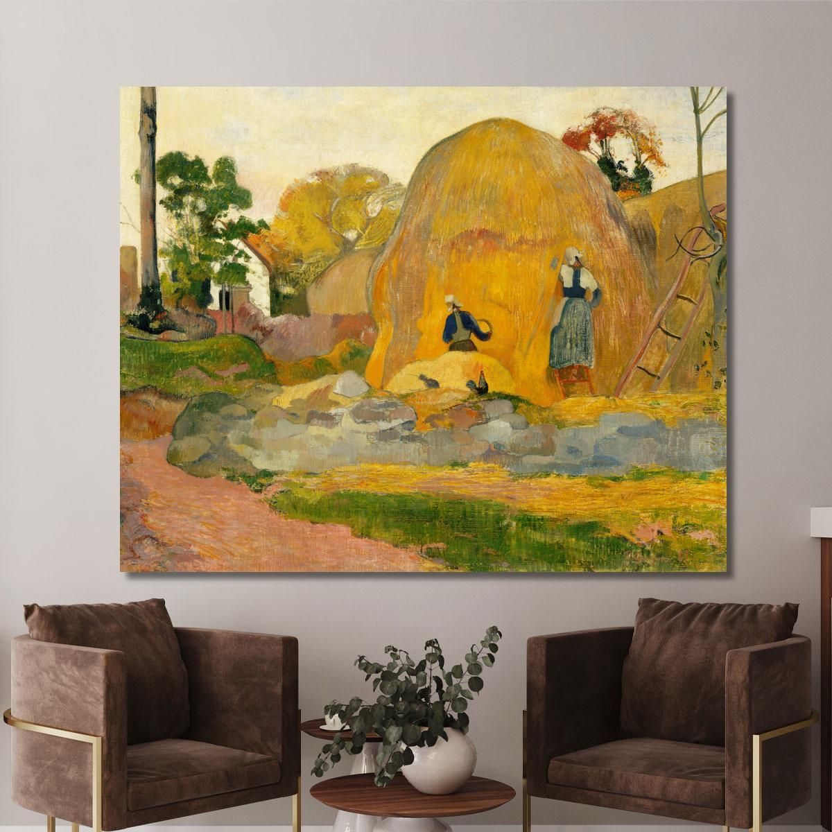 I Faraglioni Gialli O La Vendemmia Bionda Paul Gauguin pgg56 quadro stampa su tela