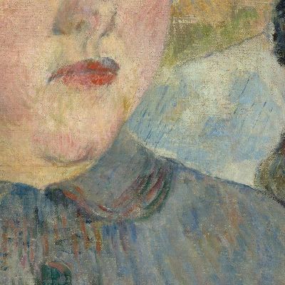 La Signora Alexandre Kohler Paul Gauguin pgg59 quadro stampa su tela