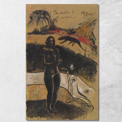 Navata Navata Terra Paul Gauguin pgg69 quadro stampa su tela