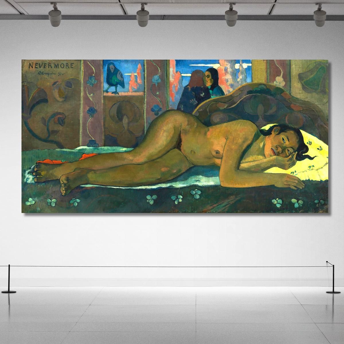 Mai Più Paul Gauguin pgg70 quadro stampa su tela