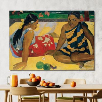 Le Parole Di Api Paul Gauguin pgg76 quadro stampa su tela