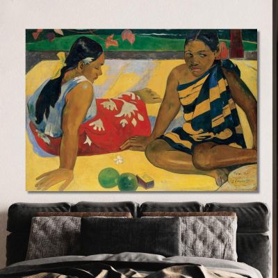 Le Parole Di Api Paul Gauguin pgg76 quadro stampa su tela