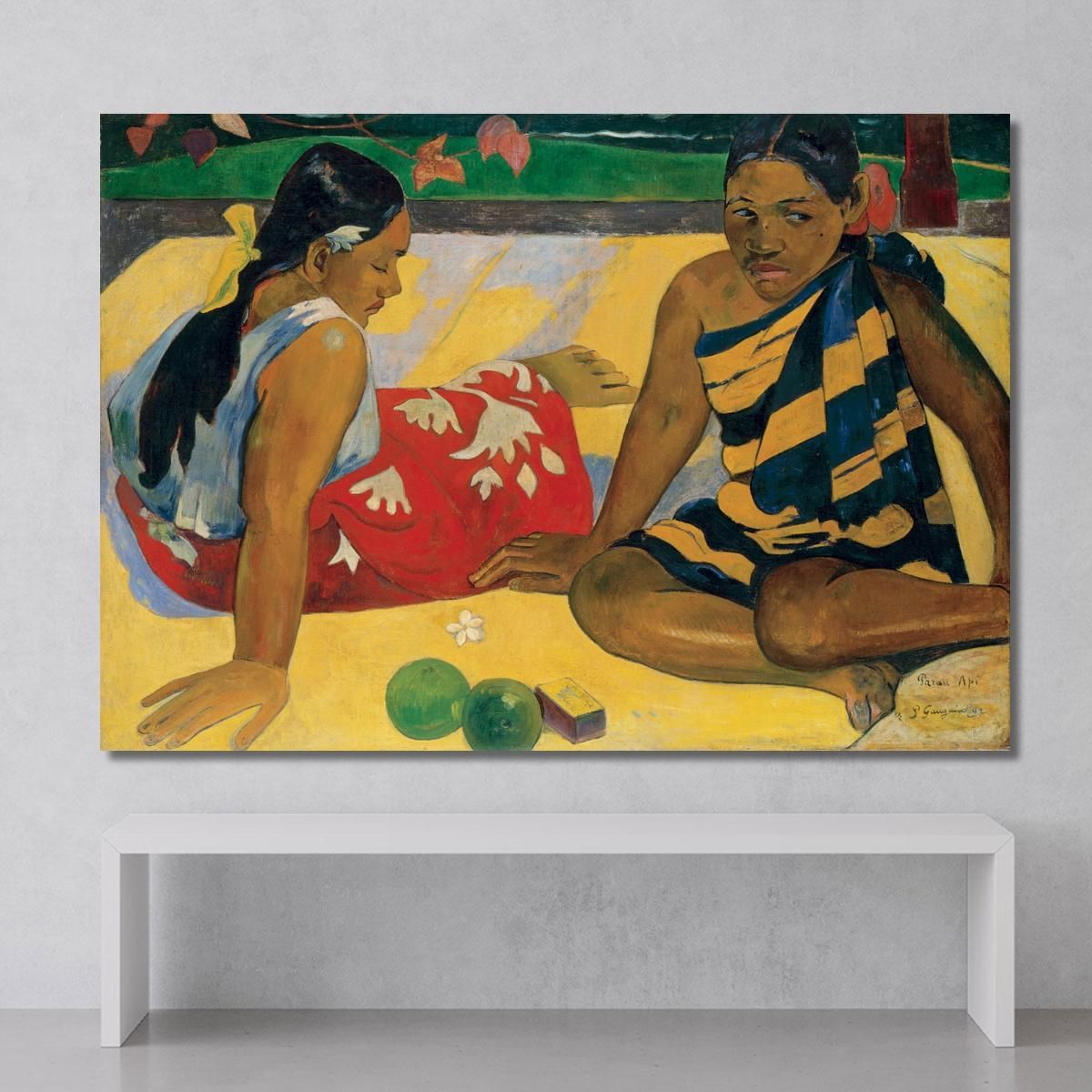 Le Parole Di Api Paul Gauguin pgg76 quadro stampa su tela