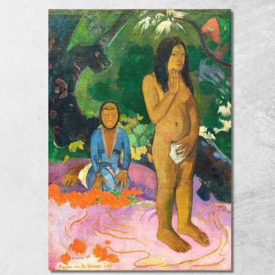 Parole Del Diavolo Paul Gauguin pgg77 quadro stampa su tela