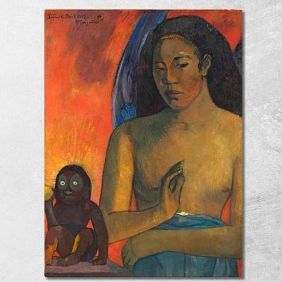 Poesie Barbariche Paul Gauguin pgg84 quadro stampa su tela