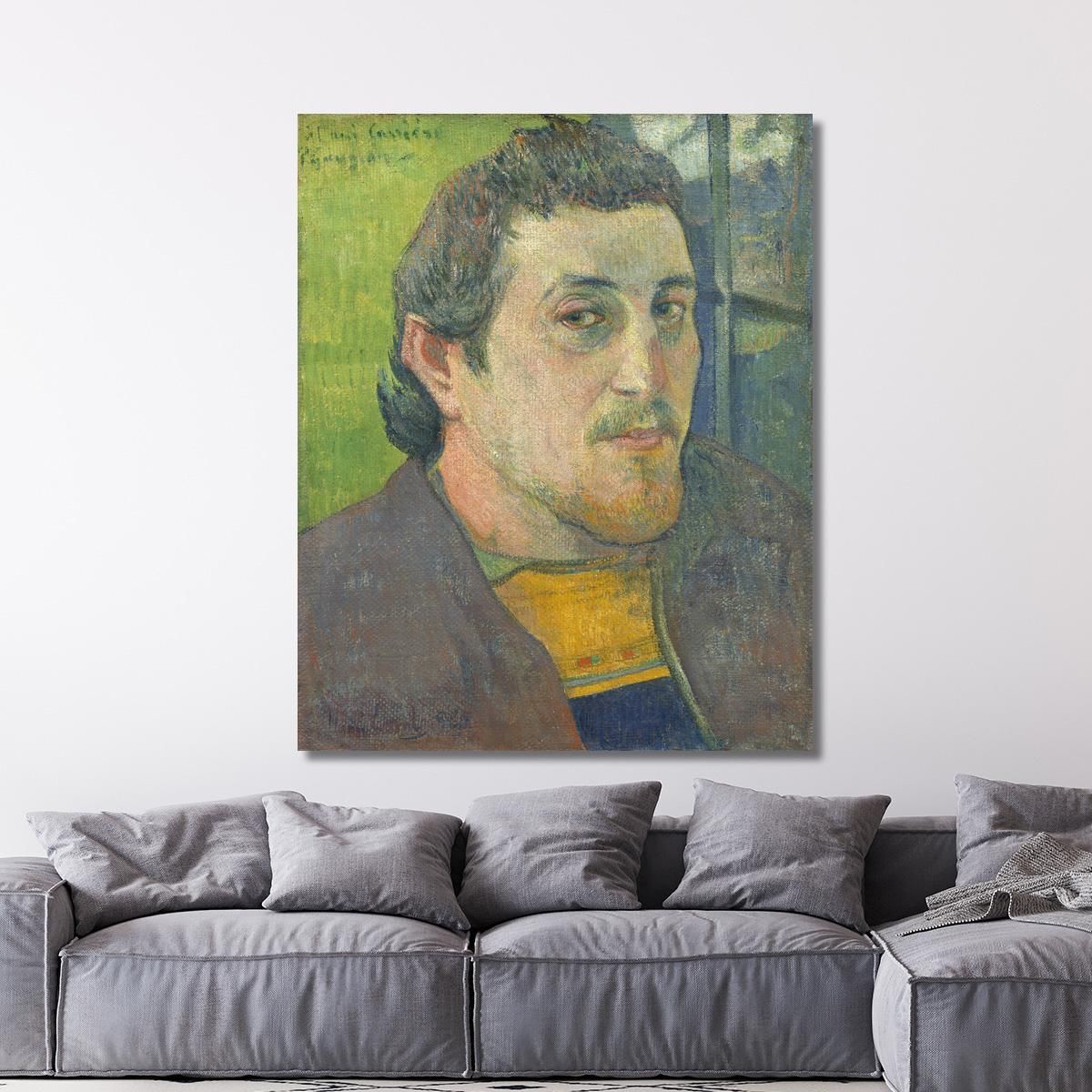 Autoritratto Dedicato Alla Carriera Paul Gauguin pgg91 quadro stampa su tela