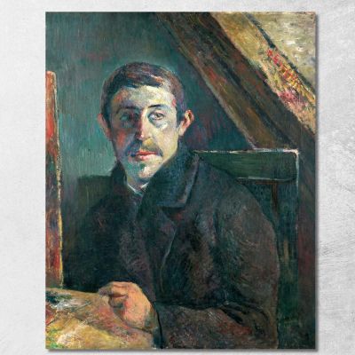 Auto Ritratto Paul Gauguin pgg92 quadro stampa su tela