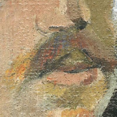 Autoritratto Con Cappello Paul Gauguin pgg93 quadro stampa su tela