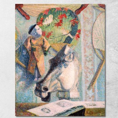 Natura Morta Con Testa Di Cavallo Paul Gauguin pgg102 quadro stampa su tela