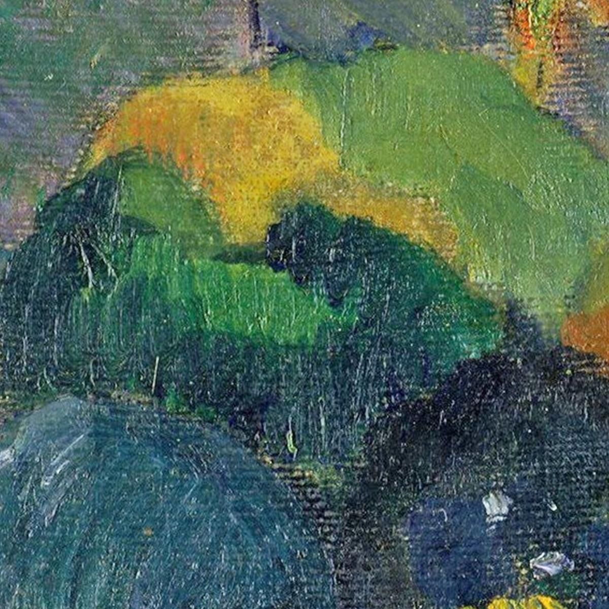 Paesaggio Tahitiano Paul Gauguin pgg111 quadro stampa su tela