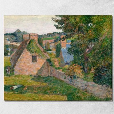Il Campo Di Derout-Lollichon Paul Gauguin pgg127 quadro stampa su tela