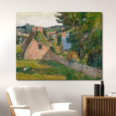 Il Campo Di Derout-Lollichon Paul Gauguin, pgg127 quadro stampa su tela
