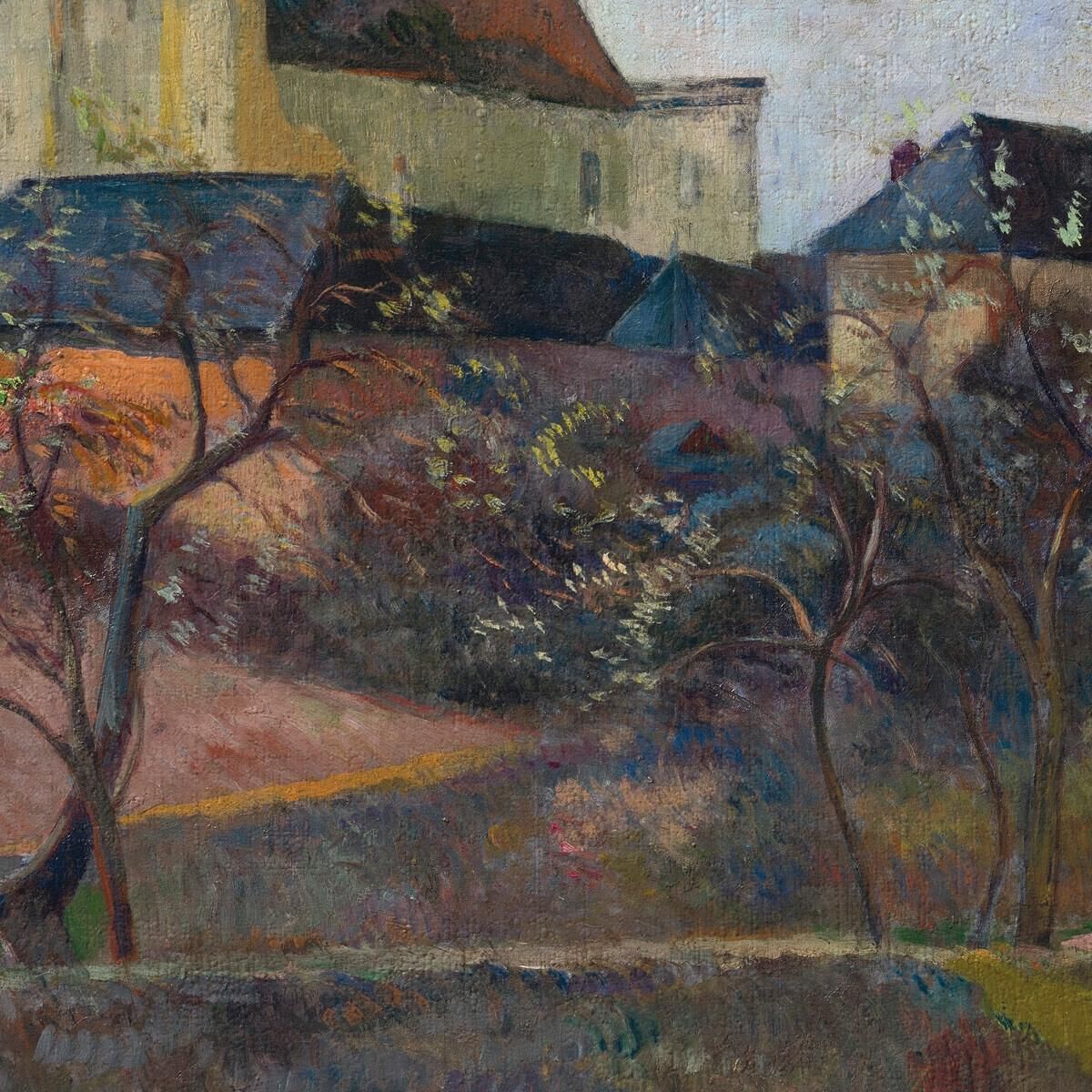 Veduta Di Rouen Paul Gauguin pgg157 quadro stampa su tela