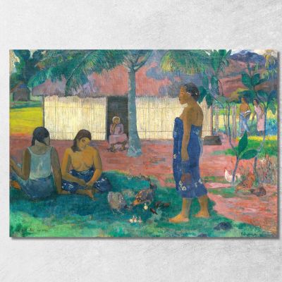 Perché Sei Arrabbiato Paul Gauguin pgg161 quadro stampa su tela