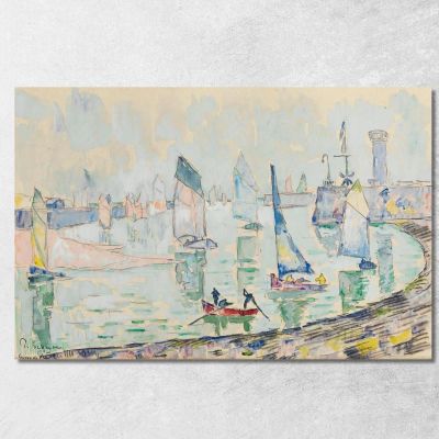 Saint-Gilles Croix-De-Vie Paul Signac psn92 quadro stampa su tela