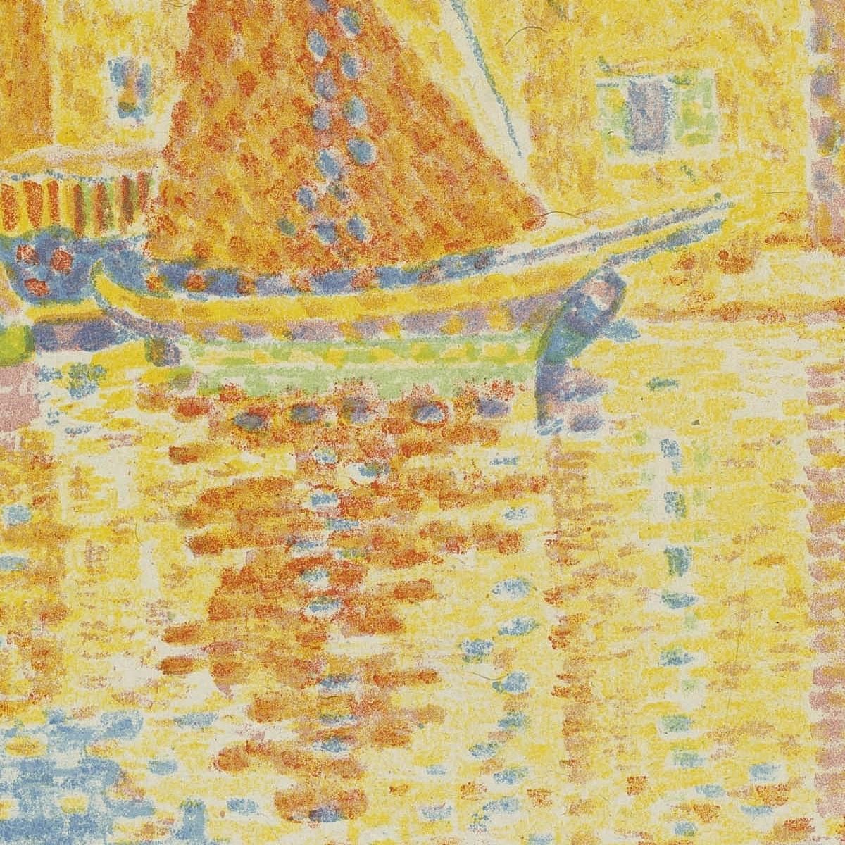 La Boa Paul Signac psn113 quadro stampa su tela