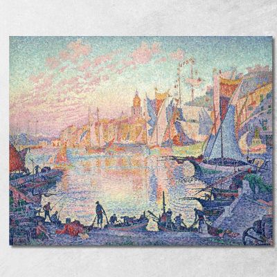 Il Porto Di Saint-Tropez Paul Signac psn117 quadro stampa su tela