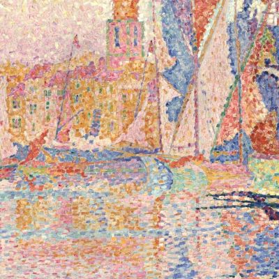 Il Porto Di Saint-Tropez Paul Signac psn117 quadro stampa su tela