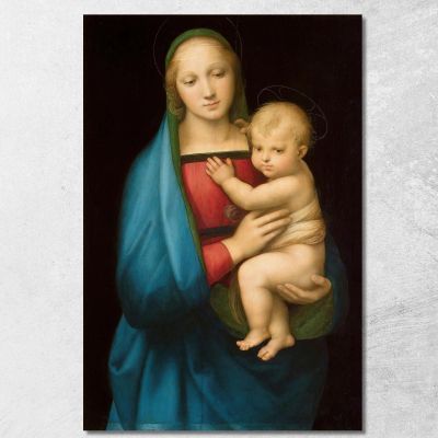 Madonna Del Granduca Raffaello Sanzio rph15 quadro stampa su tela