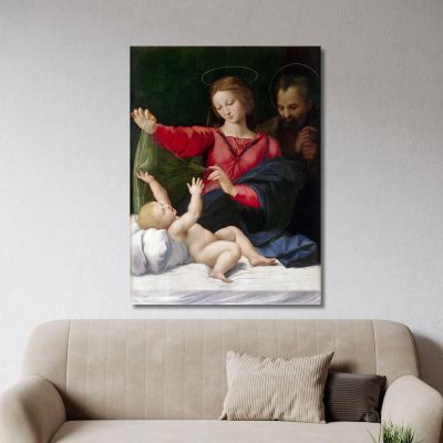 Madonna Von Loreto Raphael, rph17 drucken auf leinwand