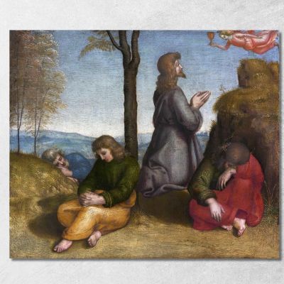 L'Agonia Nell'Orto Raffaello Sanzio rph36 quadro stampa su tela