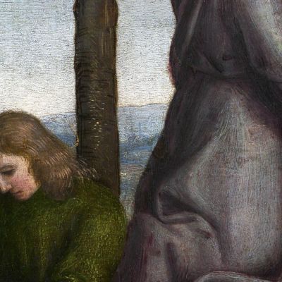 L'Agonia Nell'Orto Raffaello Sanzio rph36 quadro stampa su tela