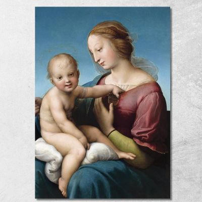 La&nbsp;Madonna Niccolini Cowper Raffaello Sanzio rph44 quadro stampa su tela