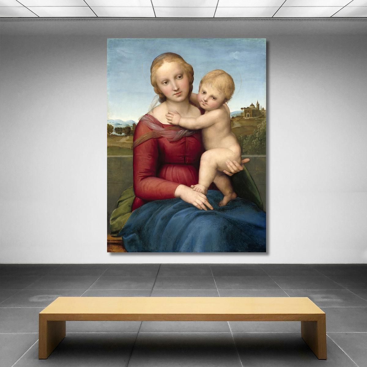 La Piccola Madonna Cowper Raffaello Sanzio rph45 quadro stampa su tela