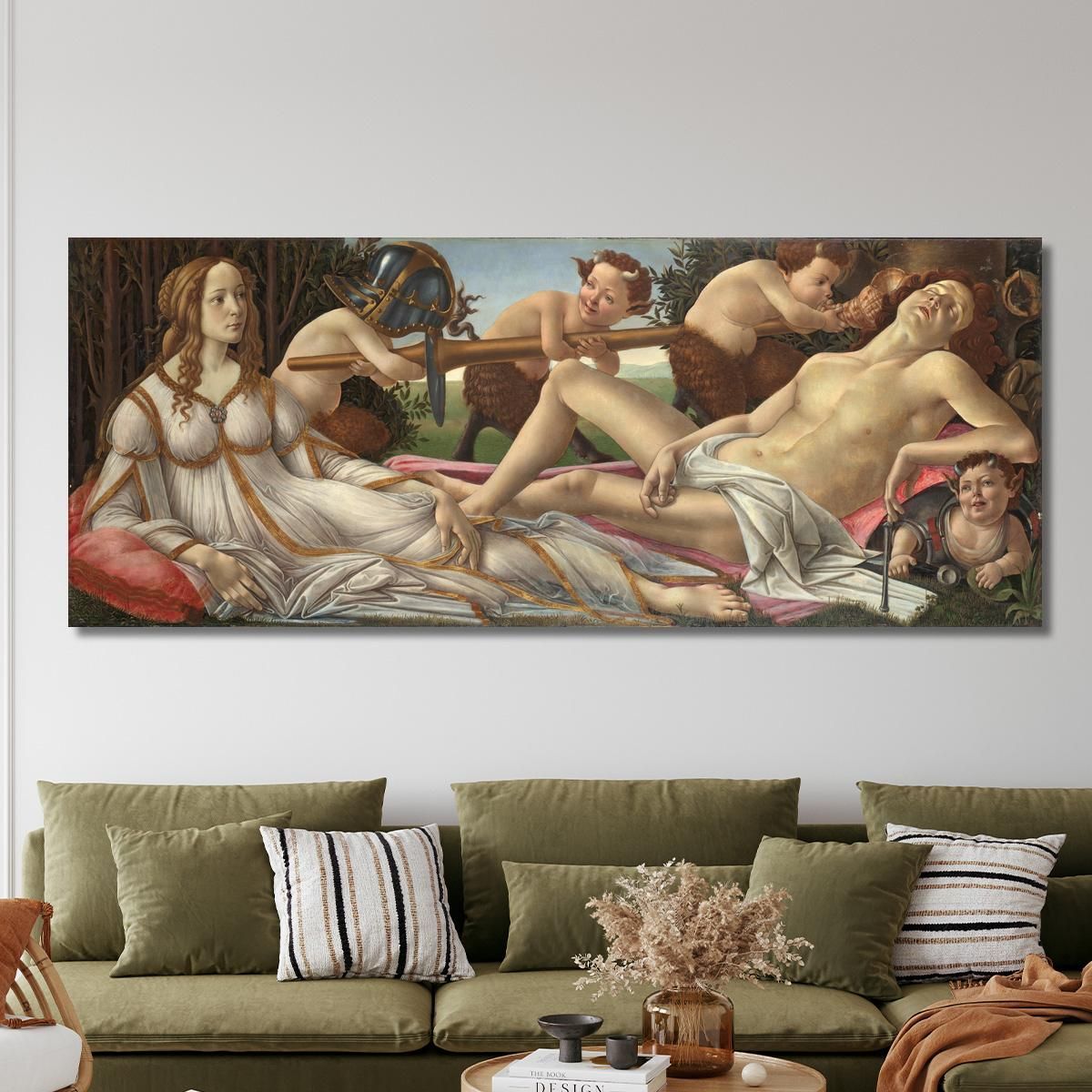 Venere E Marte Sandro Botticelli sbt6 quadro stampa su tela