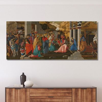 Adorazione Dei Magi Sandro Botticelli sbt9 quadro stampa su tela