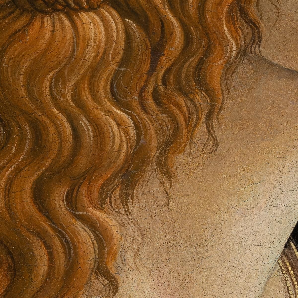 Portrait Of Simonetta Vespucci As Nymph Sandro Botticelli sbt29 quadro stampa su tela